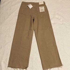 Carly Jean Los Angeles Jamie Vintage Wide Leg Jean Tan Size 5